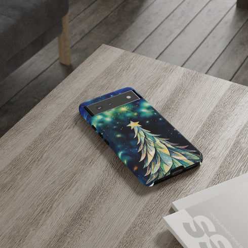 Christmas Tree On a Sky Full of Stars - Impact Resistant Phone Case